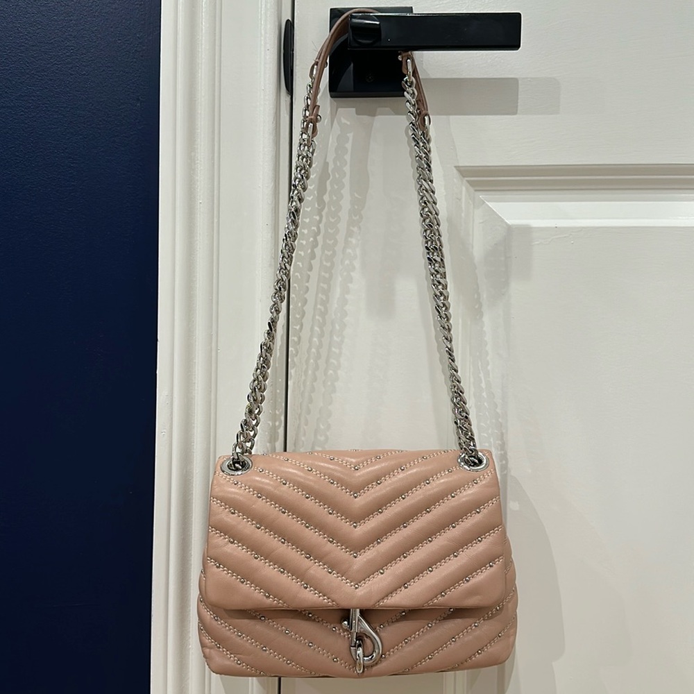 Rebecca Minkoff blush pink shoulder bag